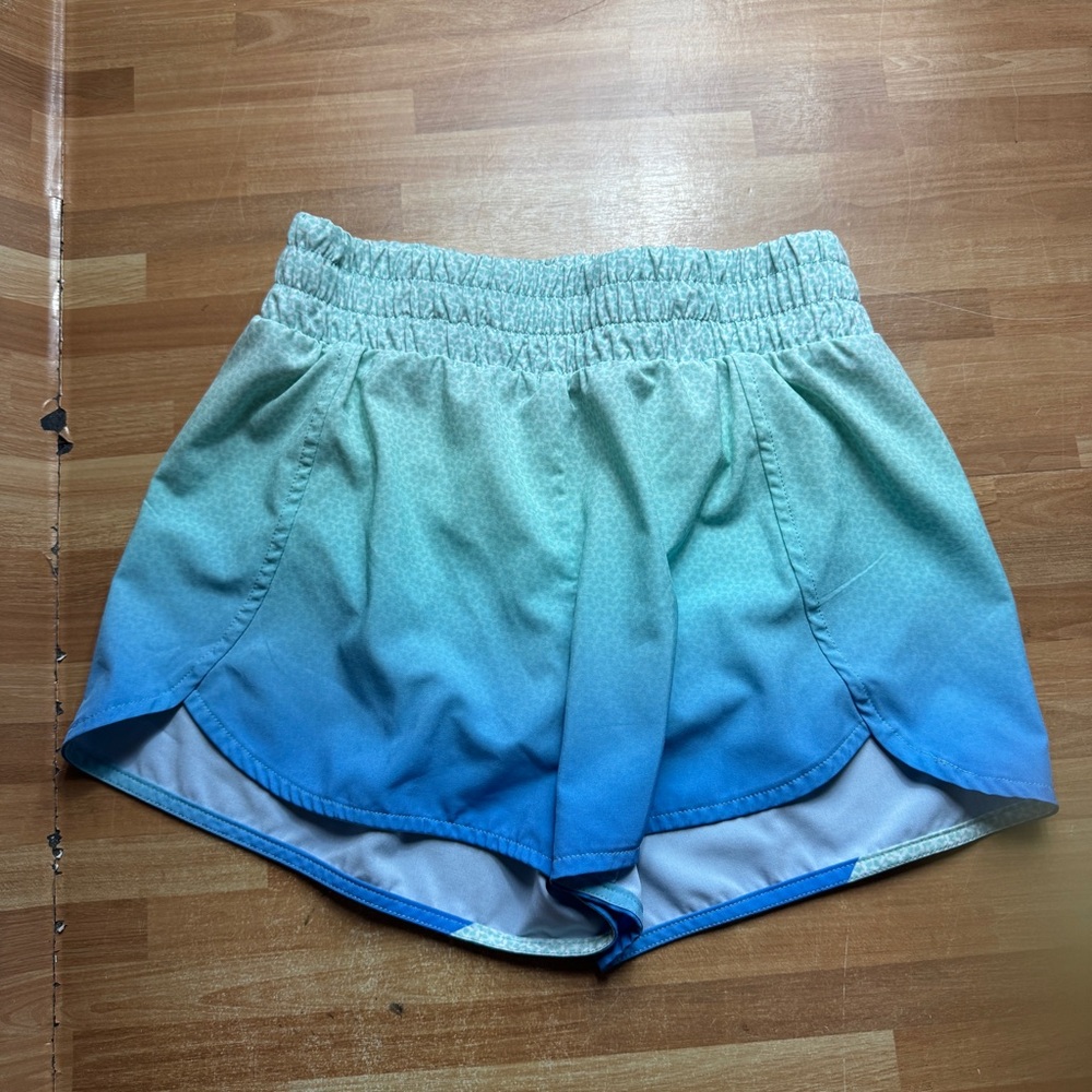 Zella  athletic shorts, size 10/12, tie dye